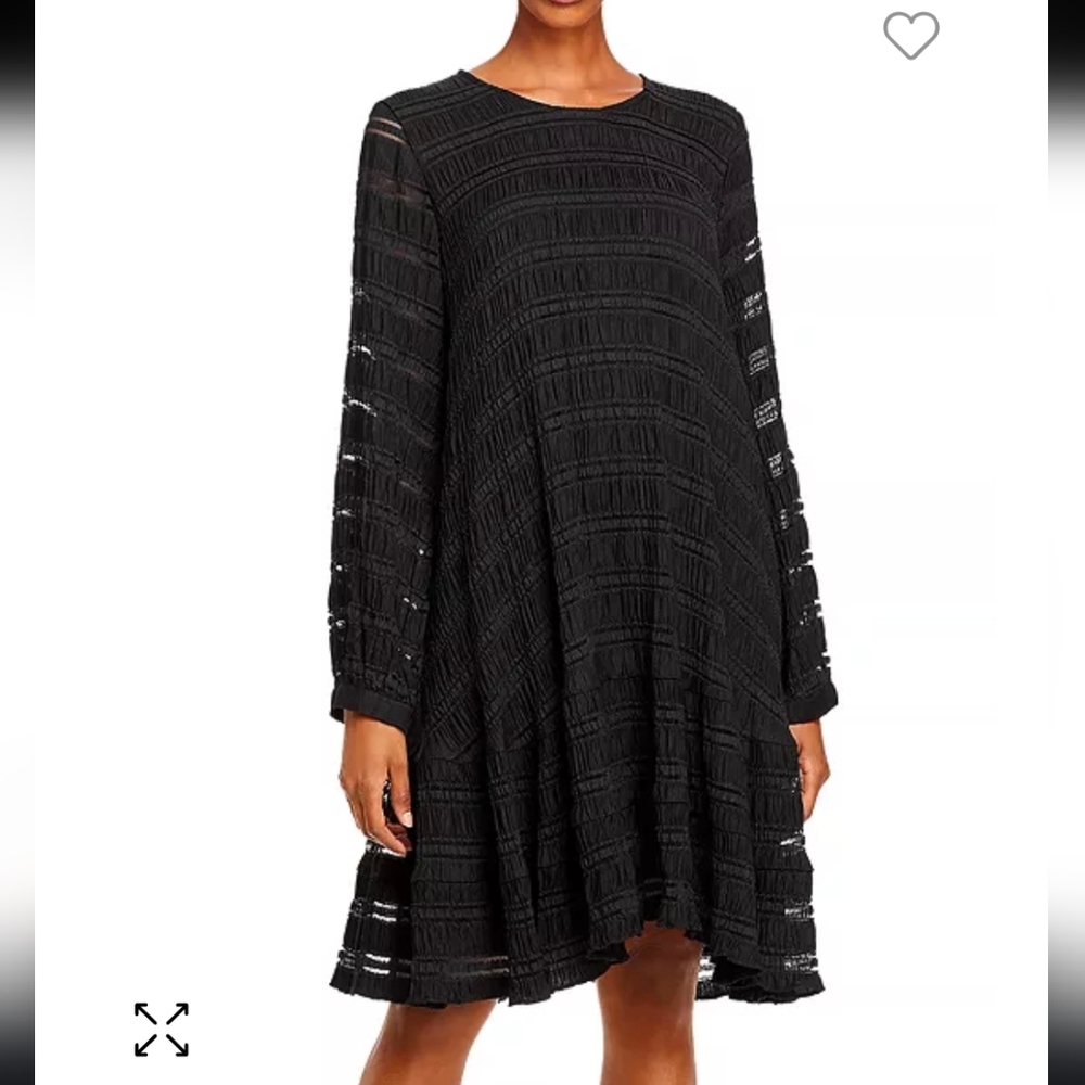 Anine Bing Viola Striped Shift Dress XS